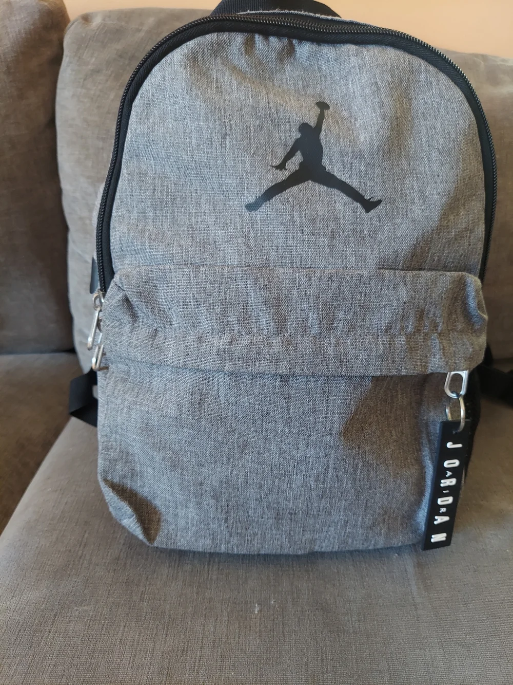 Jordan Grey Casual Backpack - Grey